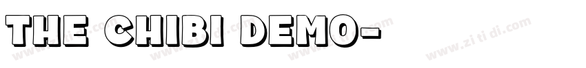 THE CHIBI DEMO字体转换